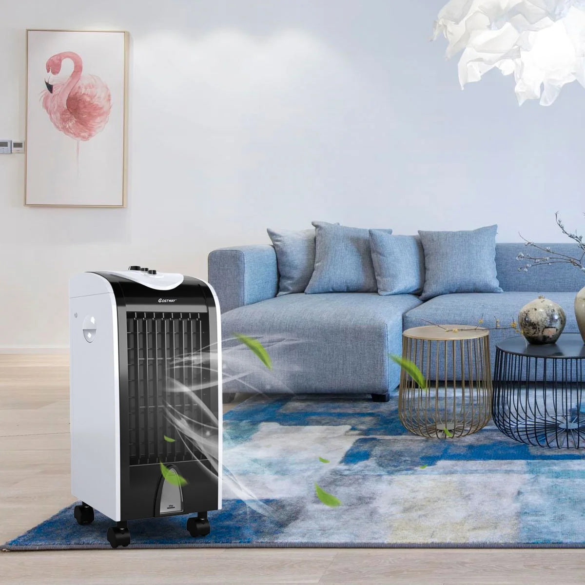 Evaporative Portable Cooler Fan Humidify