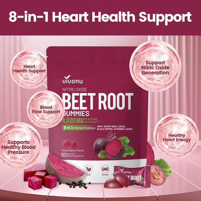 Vitality Boost™ Super Beetroot Gummies
