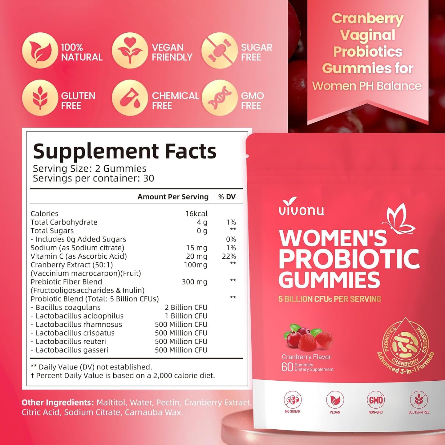 Feminine Vitality Gummy Blend™