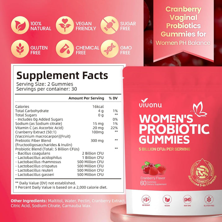 Feminine Vitality Gummy Blend™