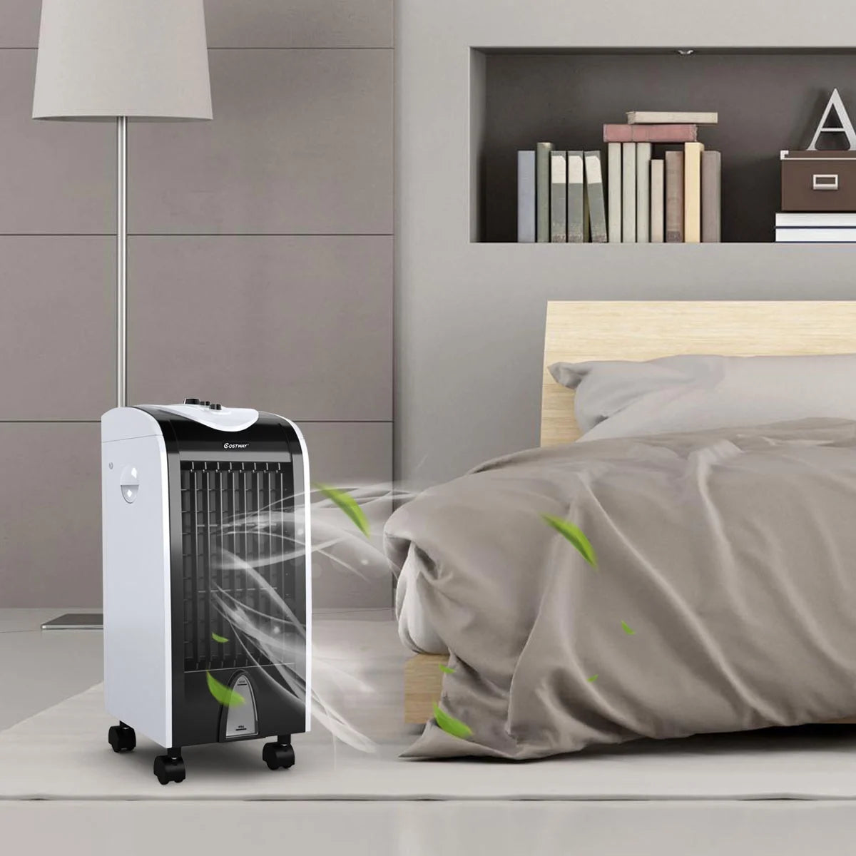 Evaporative Portable Cooler Fan Humidify