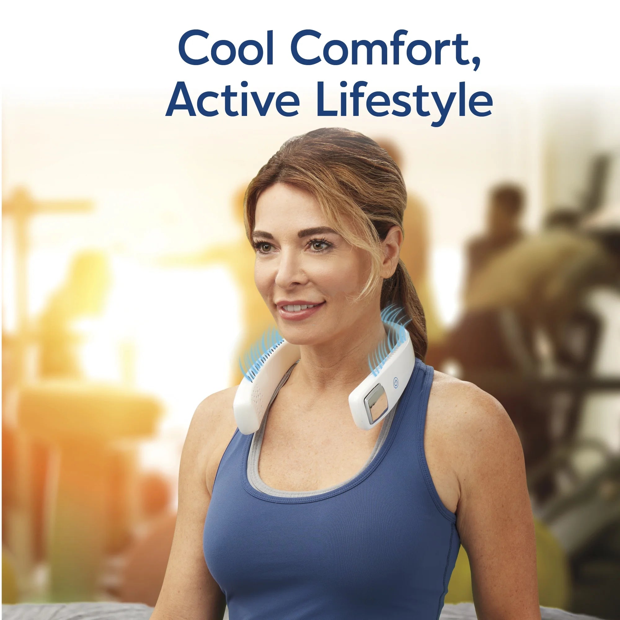 Freedom Neck Cooler, Portable Neck Fan with 3 Fan Speeds, USB Charging, 6-Hour Battery